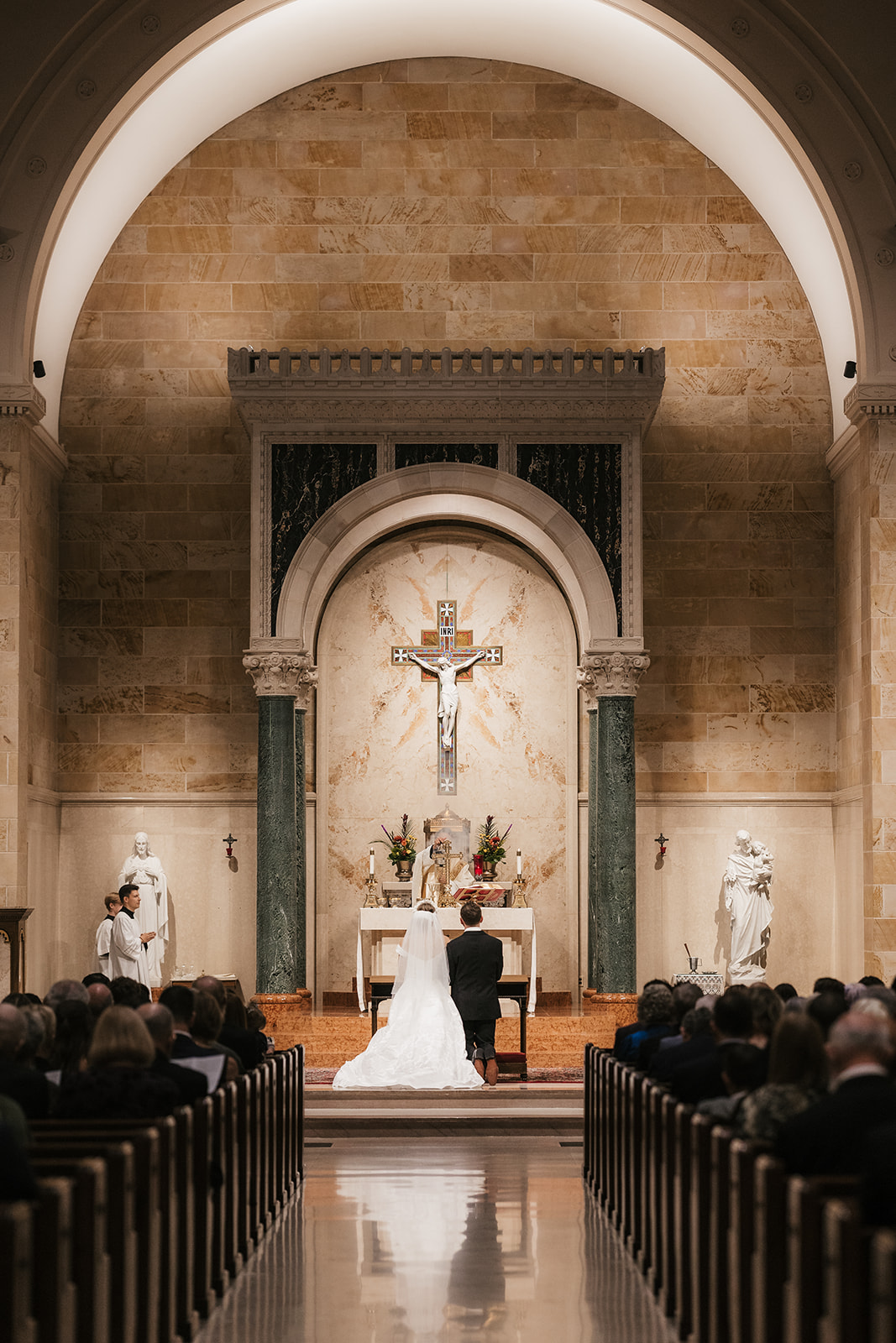 A Fall Oklahoma Wedding Captured by a Catholic Wedding Photographer