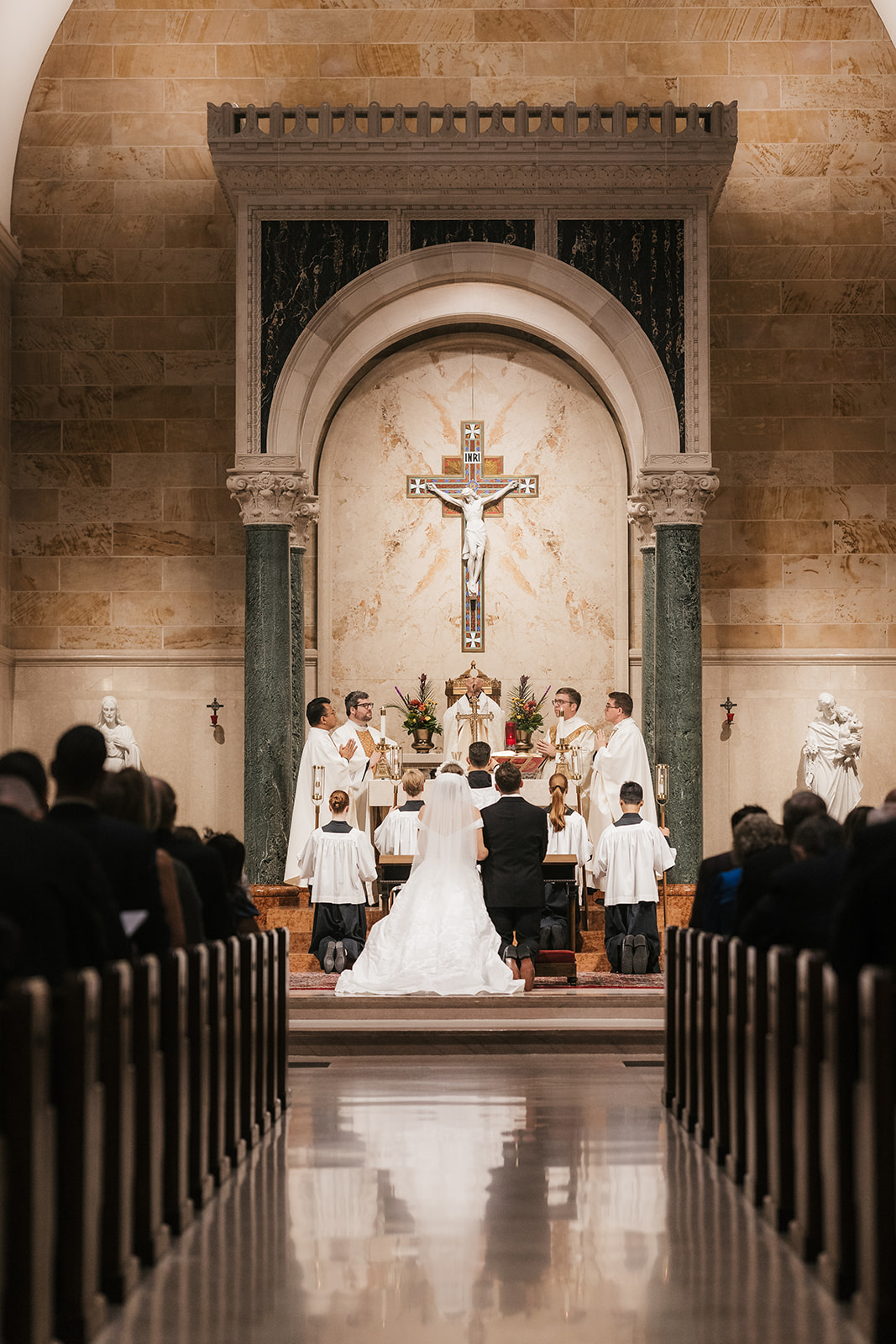 A Fall Oklahoma Wedding Captured by a Catholic Wedding Photographer