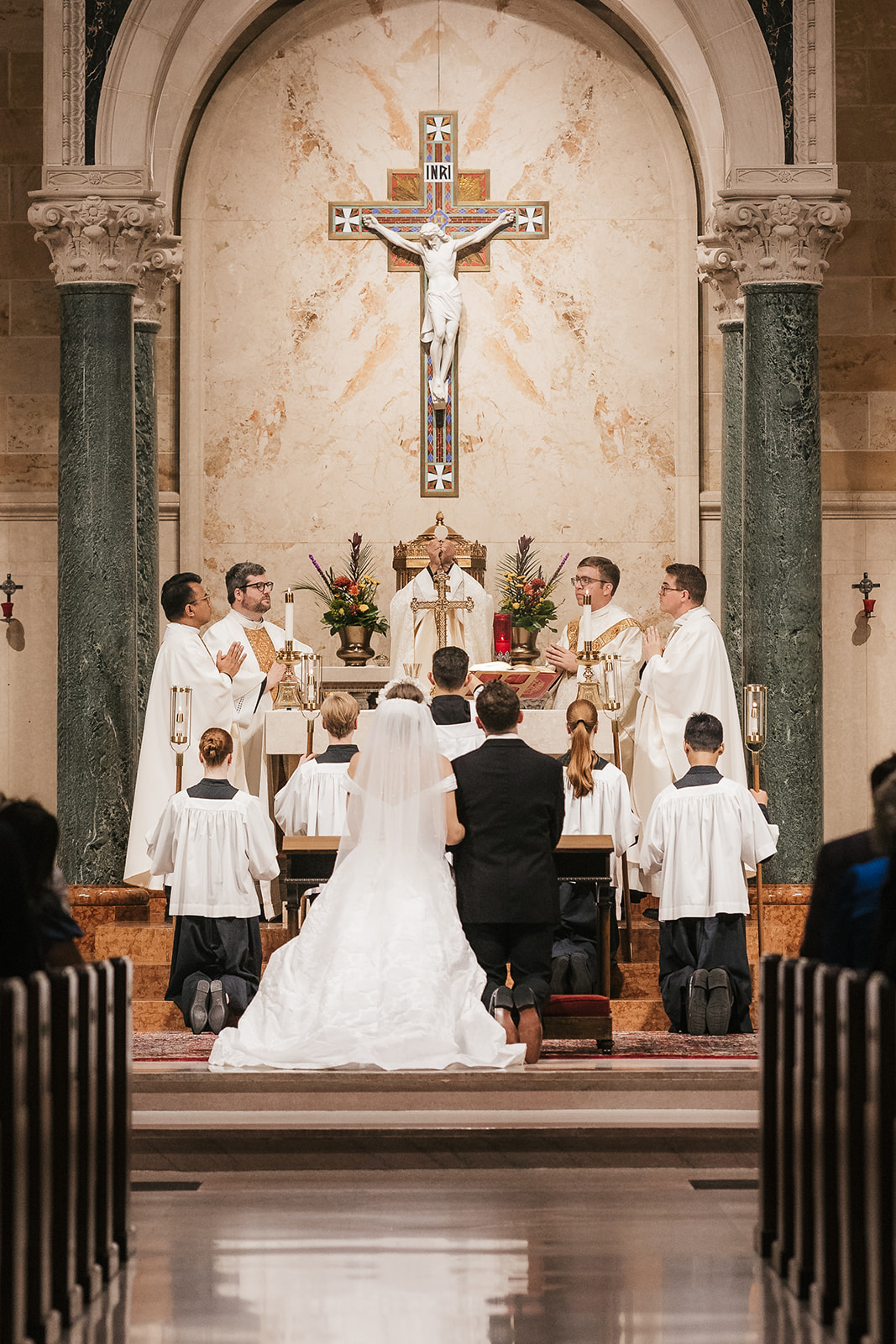 A Fall Oklahoma Wedding Captured by a Catholic Wedding Photographer