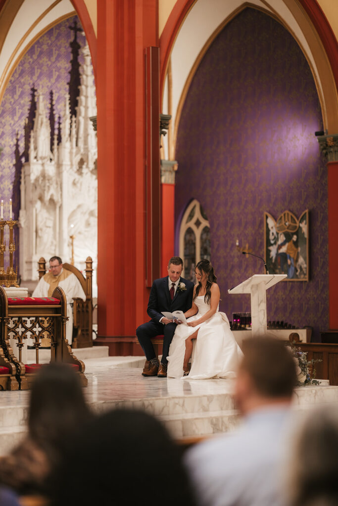A Timeless Holy Family Cathedral Wedding in Tulsa: Jessica & Marshall’s Elegant Day
