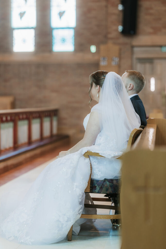 elegant and timeless wedding ceremony