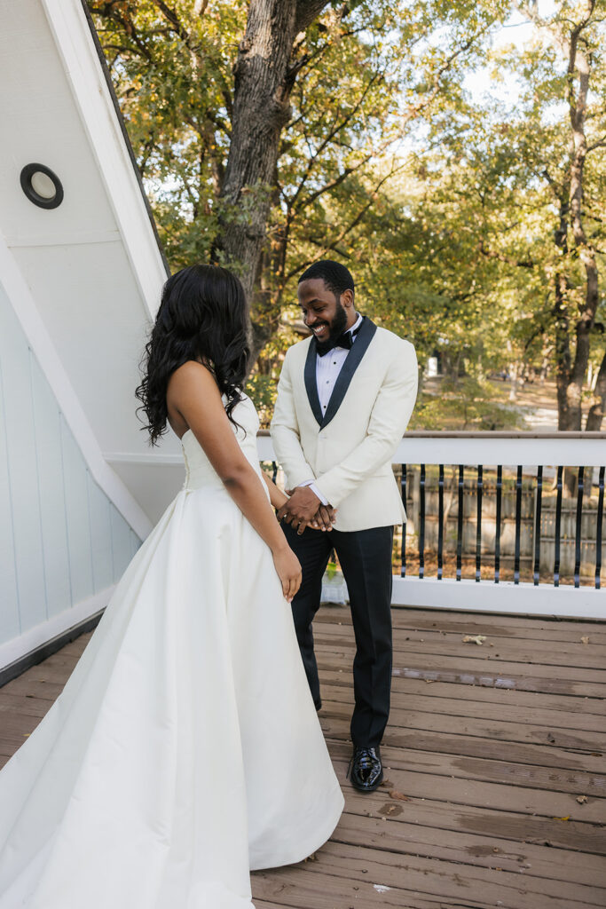 P & A Intimate Tulsa Backyard Wedding