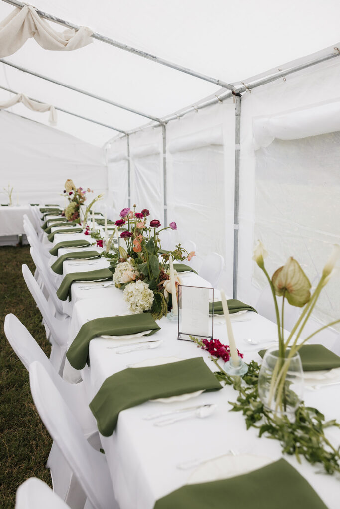 Beautiful anniversary decor