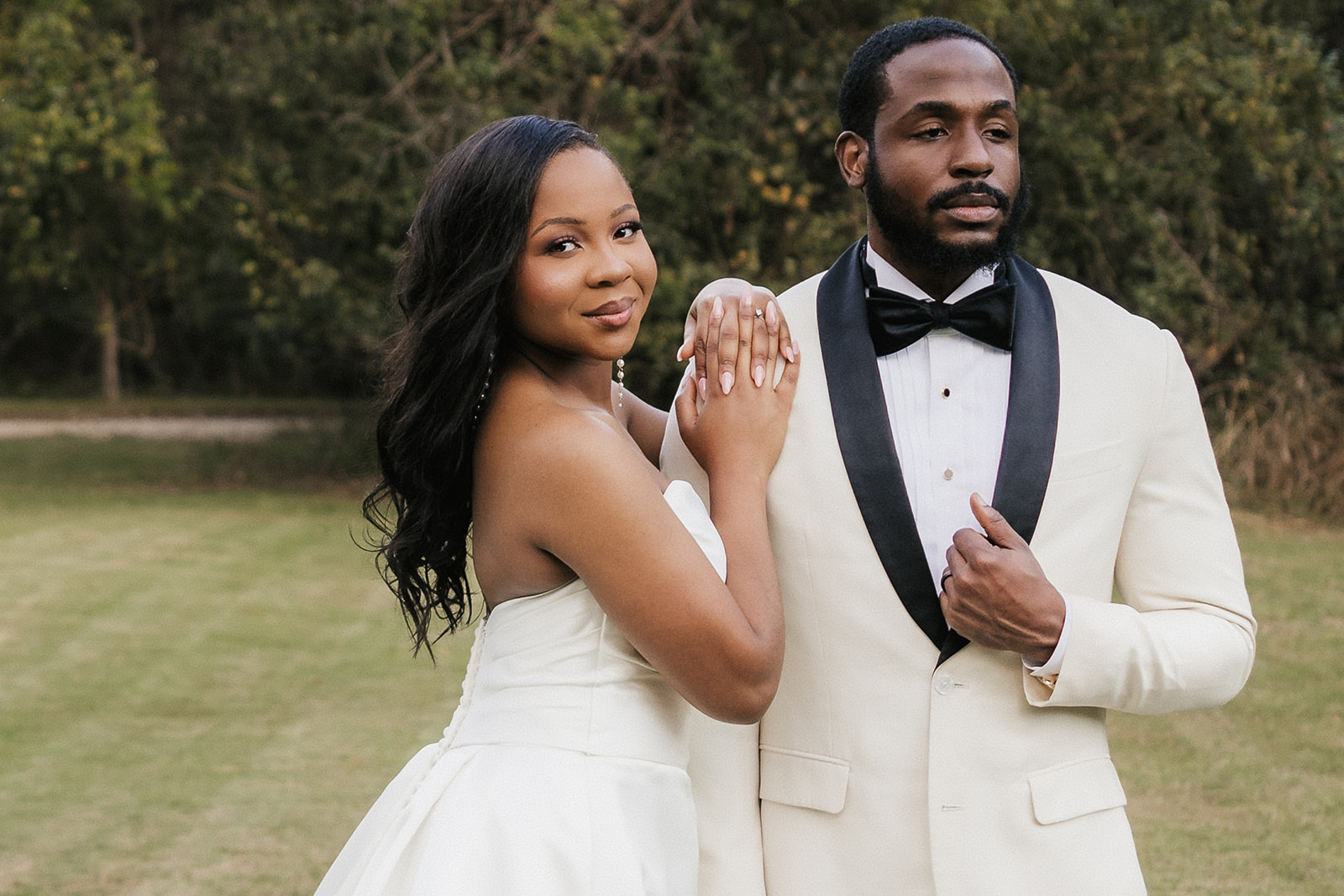 P & A Intimate Tulsa Backyard Wedding