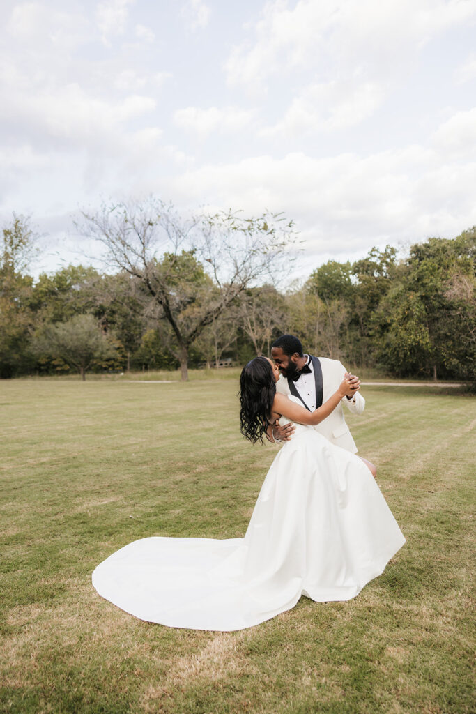 P & A Intimate Tulsa Backyard Wedding