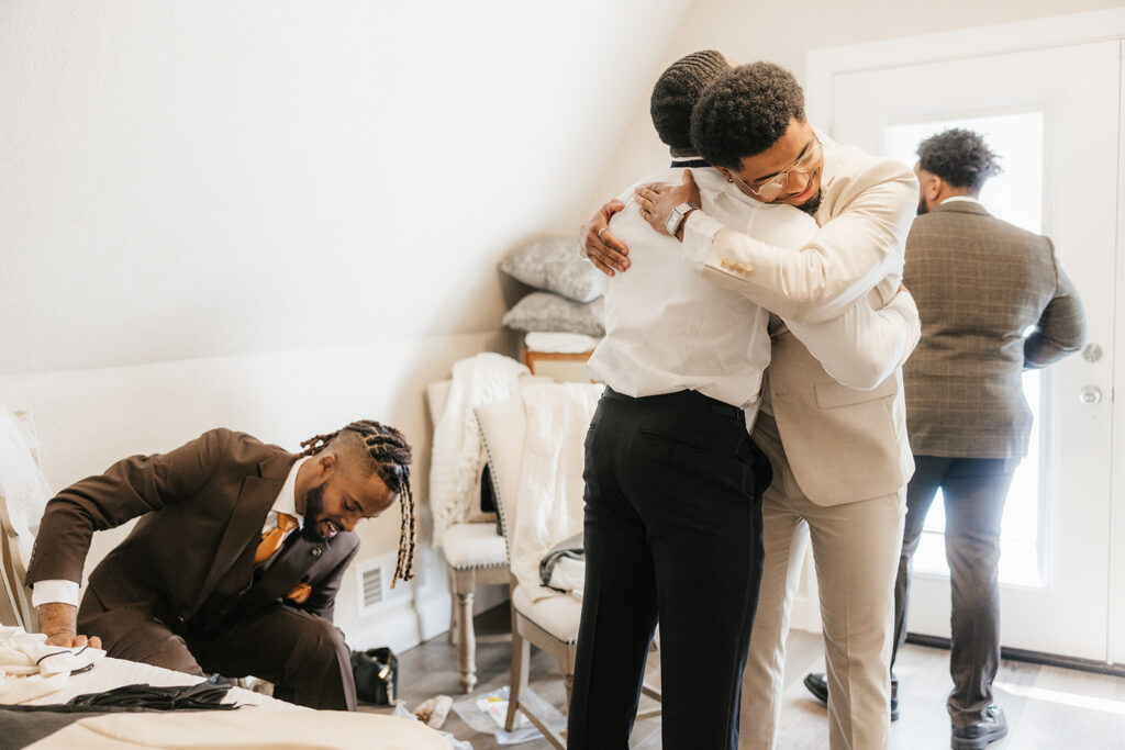 P & A Intimate Tulsa Backyard Wedding