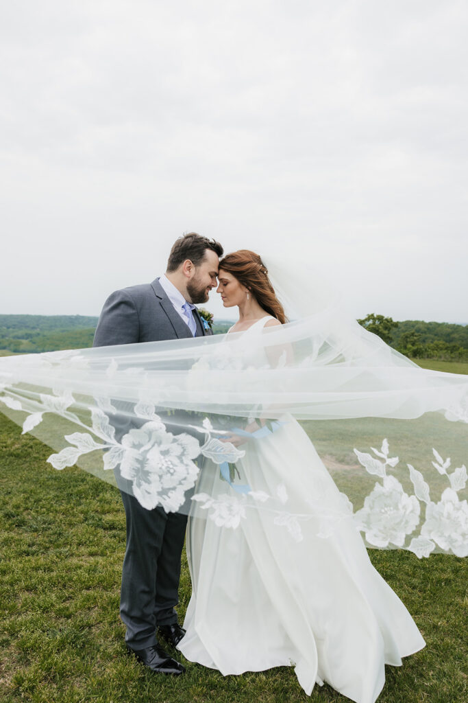  A Spring Wedding in Oklahoma: Rain, Wind & a Beautiful Pivot at The View at Hillside Barn