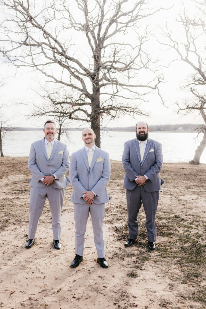 picture of the groom and his friends