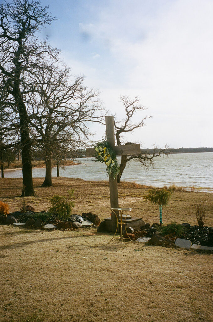 stunning florals at the wedding ceremony