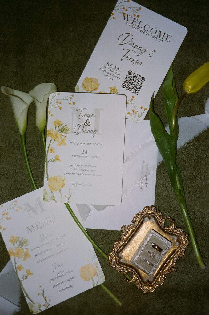stunning wedding details