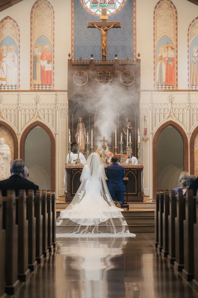 romantic wedding ceremony in oklahoma