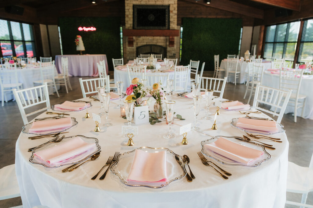elegant and timeless wedding reception decor