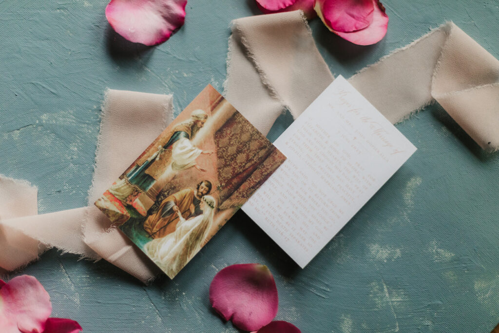 elegant wedding details