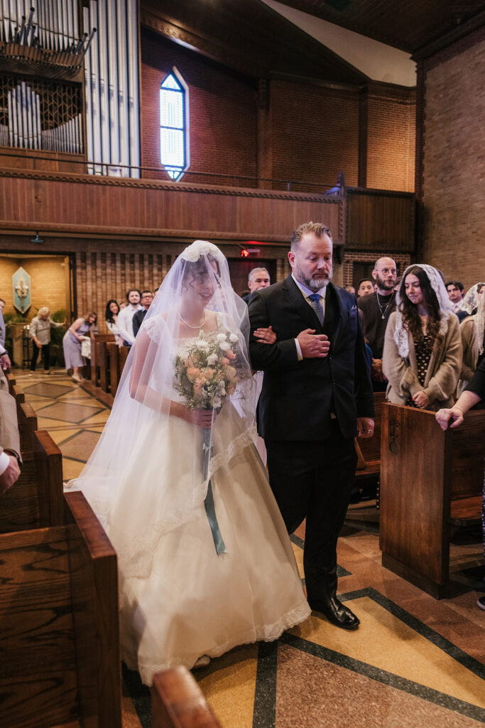 A Romantic Tulsa Catholic Wedding at Christ the King & The Gateway Event Center
