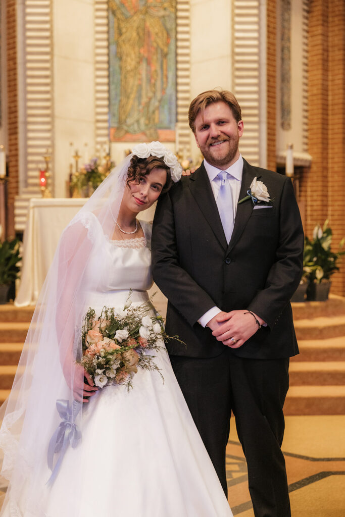 A Romantic Tulsa Catholic Wedding at Christ the King & The Gateway Event Center