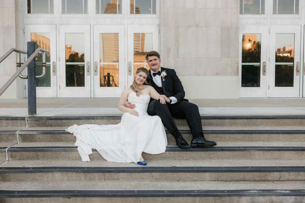 An Elegant Oklahoma City Wedding at the Civic Center Music Hall Hall of Mirrors