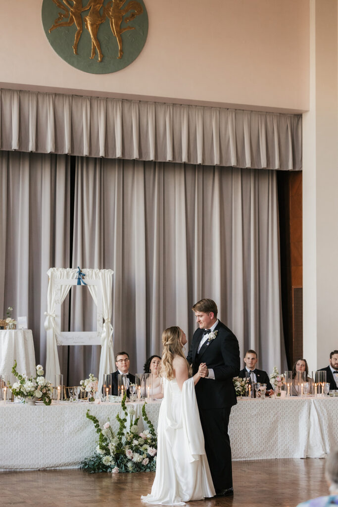 An Elegant Oklahoma City Wedding at the Civic Center Music Hall Hall of Mirrors
