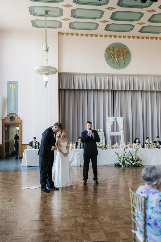An Elegant Oklahoma City Wedding at the Civic Center Music Hall Hall of Mirrors