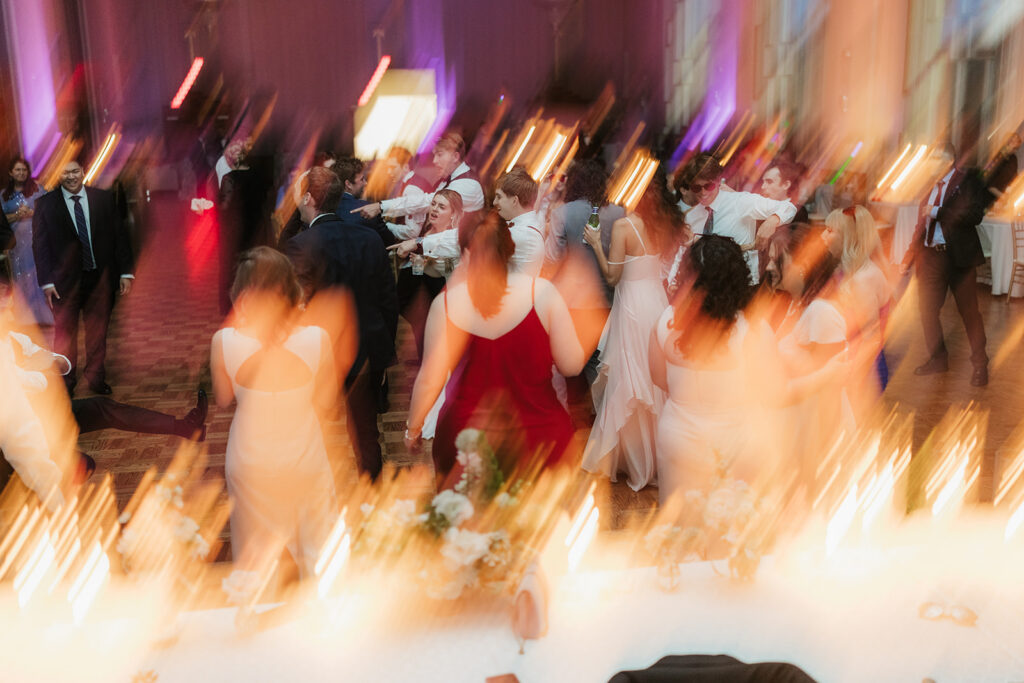 fun wedding reception party in oklahoma