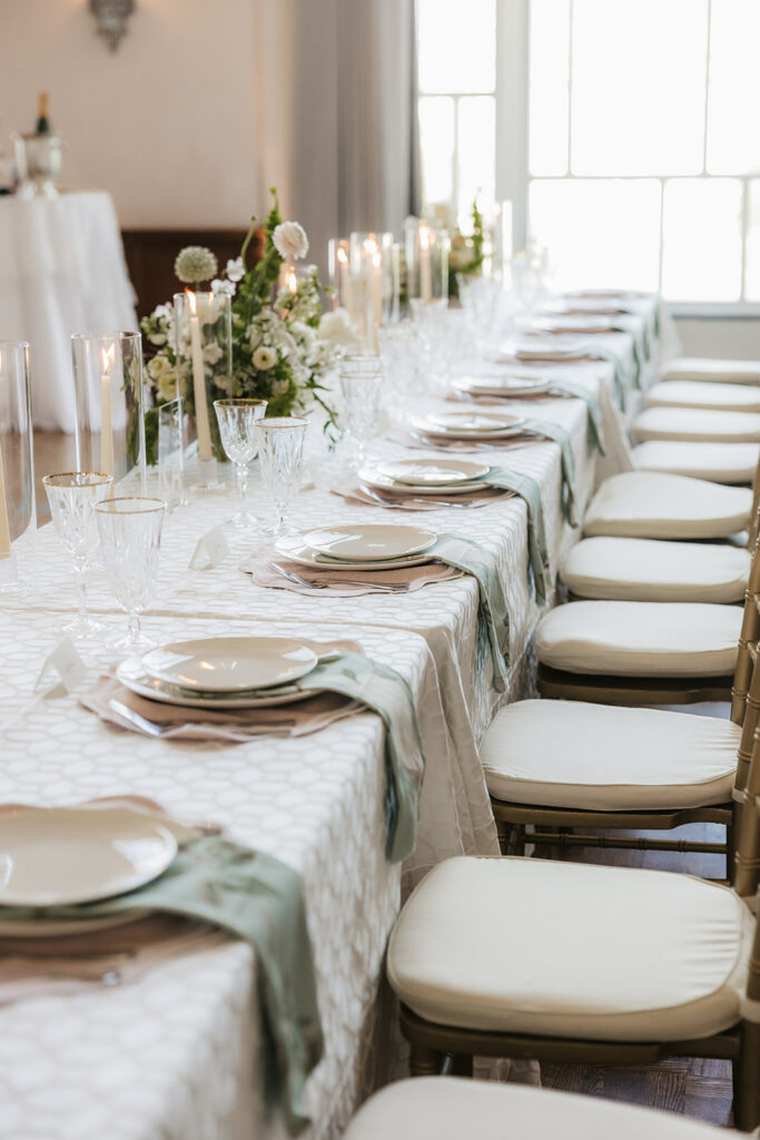 stunning spring wedding reception decor
