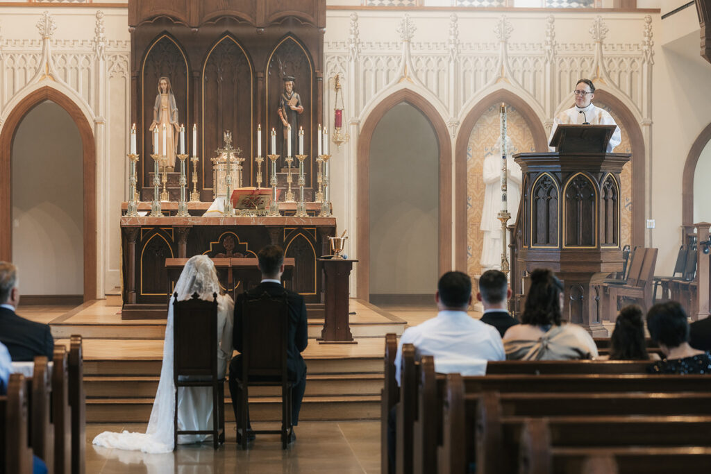 Why St. Thomas More University Parish Is Perfect For An Intimate Catholic Wedding Mass