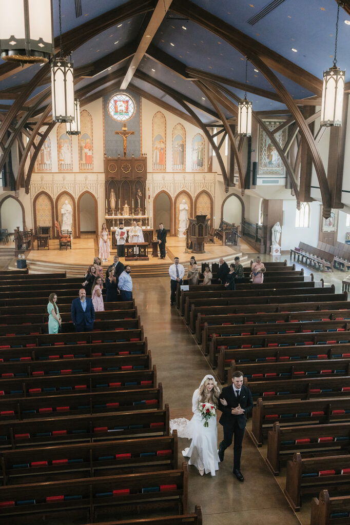 Why St. Thomas More University Parish Is Perfect For An Intimate Catholic Wedding Mass
