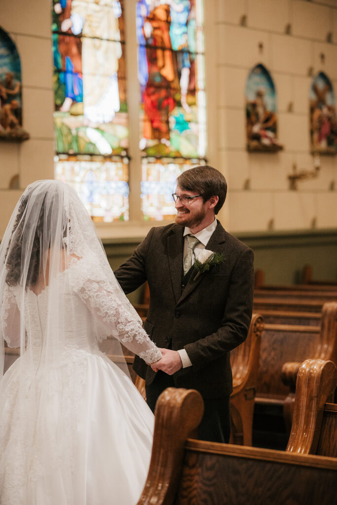 Catholic Wedding First Look: Should You See Each Other Before Mass?