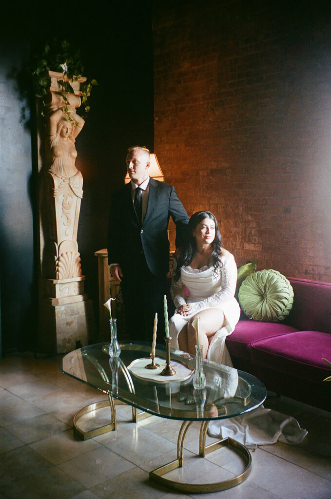 Kristen & Will's Eclectic P.alice Wedding in Oklahoma City