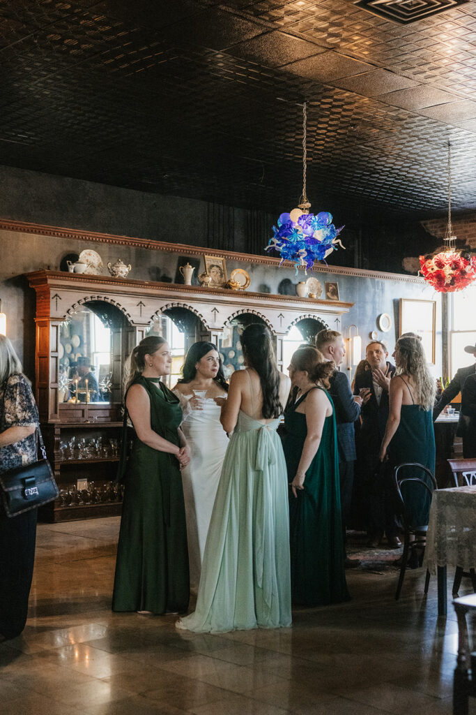 fun wedding reception party