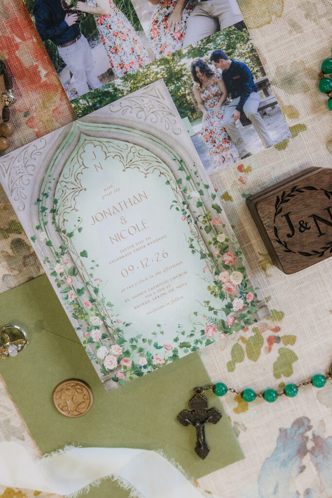 Elegant and timeless wedding details